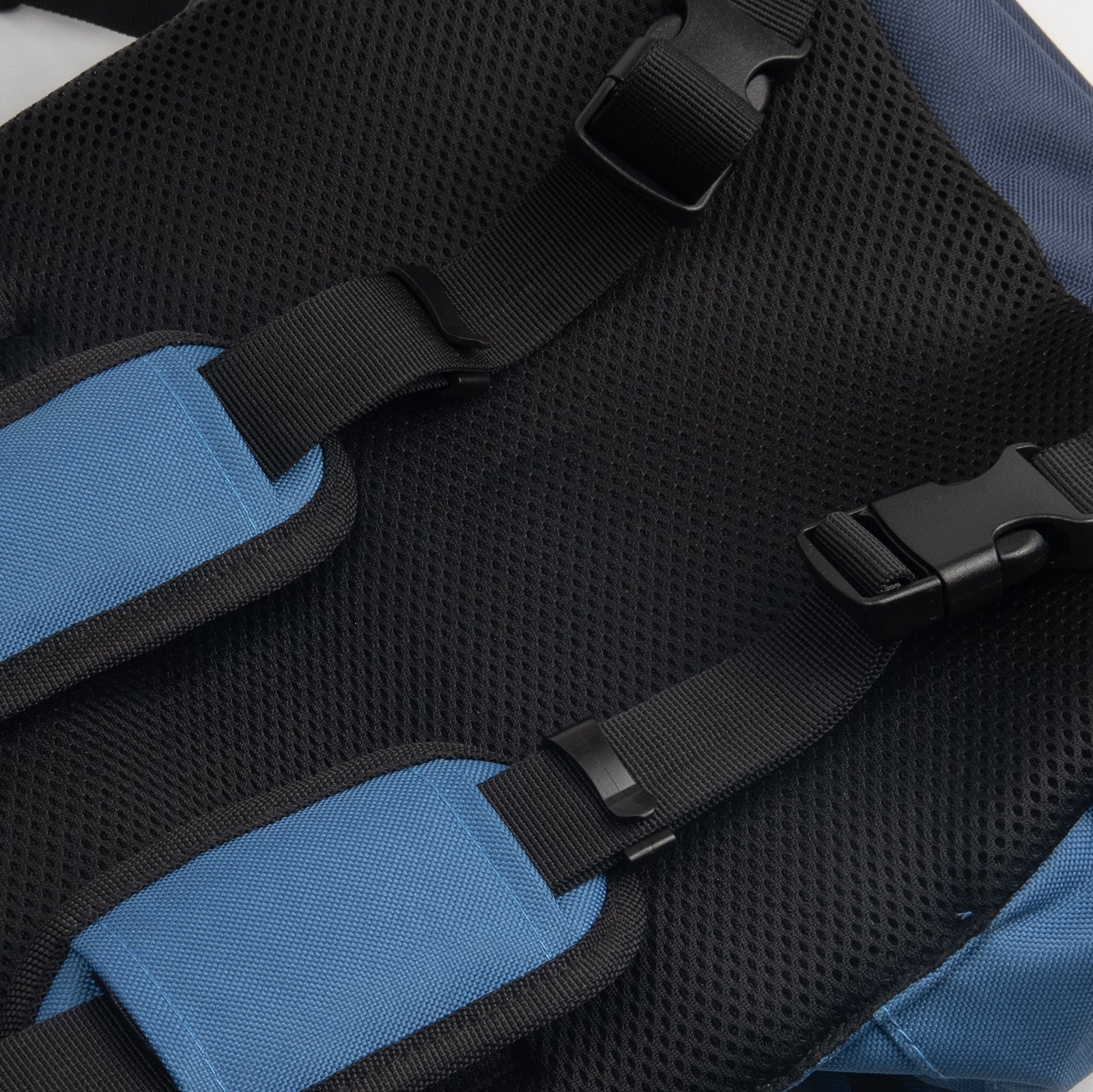 Detailed view of the adjustable, clip-fastened strap system ensuring a snug and comfortable fit for dogs of all sizes.